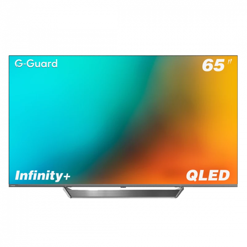 تلفزيون جي-جارد إنفينيتي+ 65 بوصة 4K QLED جوجل، تصميم بدون إطار، HDR10+، تلفزيون ذكي - جي-جارد